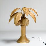 Vintage palm tree lamp
