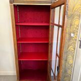 Small walnut display case