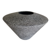 UFO Vase Grey Spotted Claude Dumas