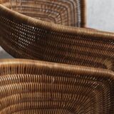 Set of 4 dining chairs by Luit van der Helm, Dutch design, 1980s