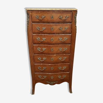 Dresser in marquetry