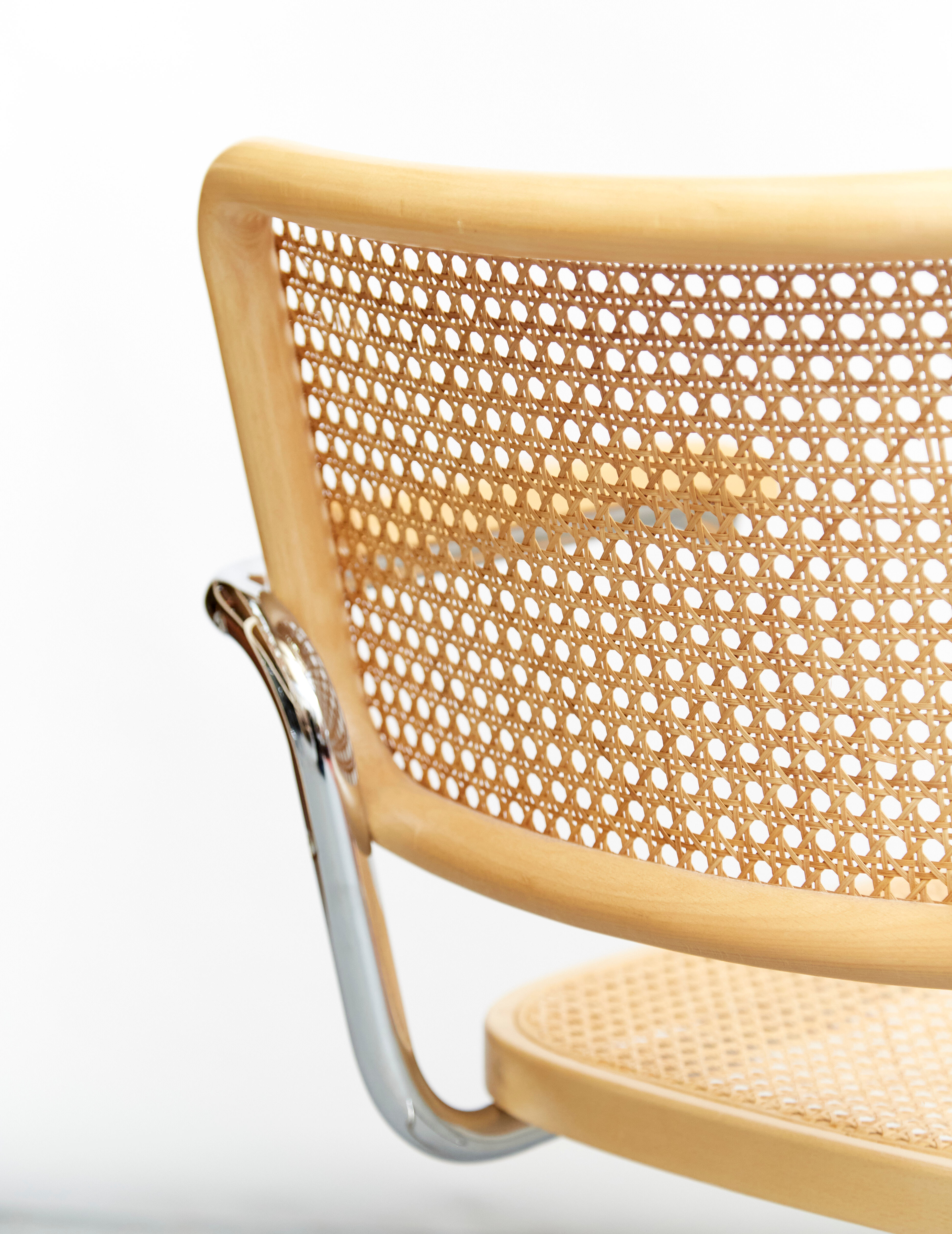 Marcel Breuer B64 "Cesca" chairs for Thonet