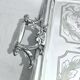 Gallia - Silver metal serving tray