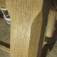 Farm table in washed oak