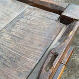 Louis XV buffet in solid wood from the 18th century.