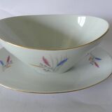 German porcelain gravy boat