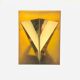 Postmodern Brass Wall Lamp Sconce from Liro, Belgium, 1980s