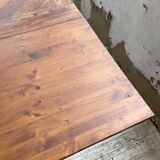 19th century oak farmhouse table 270cm with extensions