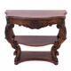 Rosewood console, France, circa 1890. After renovation.
