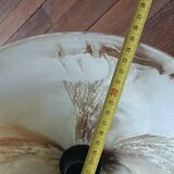 Art Deco style pendant light in marbled glass