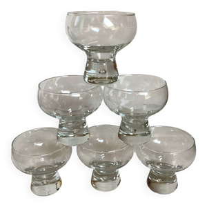 6 grands verres coupes