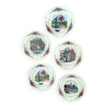 Digoin Sarreguemines plates