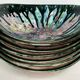 7 Morvan glazed earthenware salad bowls