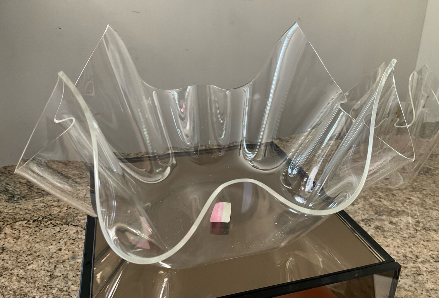 Trio of Röhm handkerchief vases from the 70s and 80s