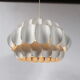 Suspension par Thorsten Orrling, fabriqué par Agne Jacobsson en Suède 1960