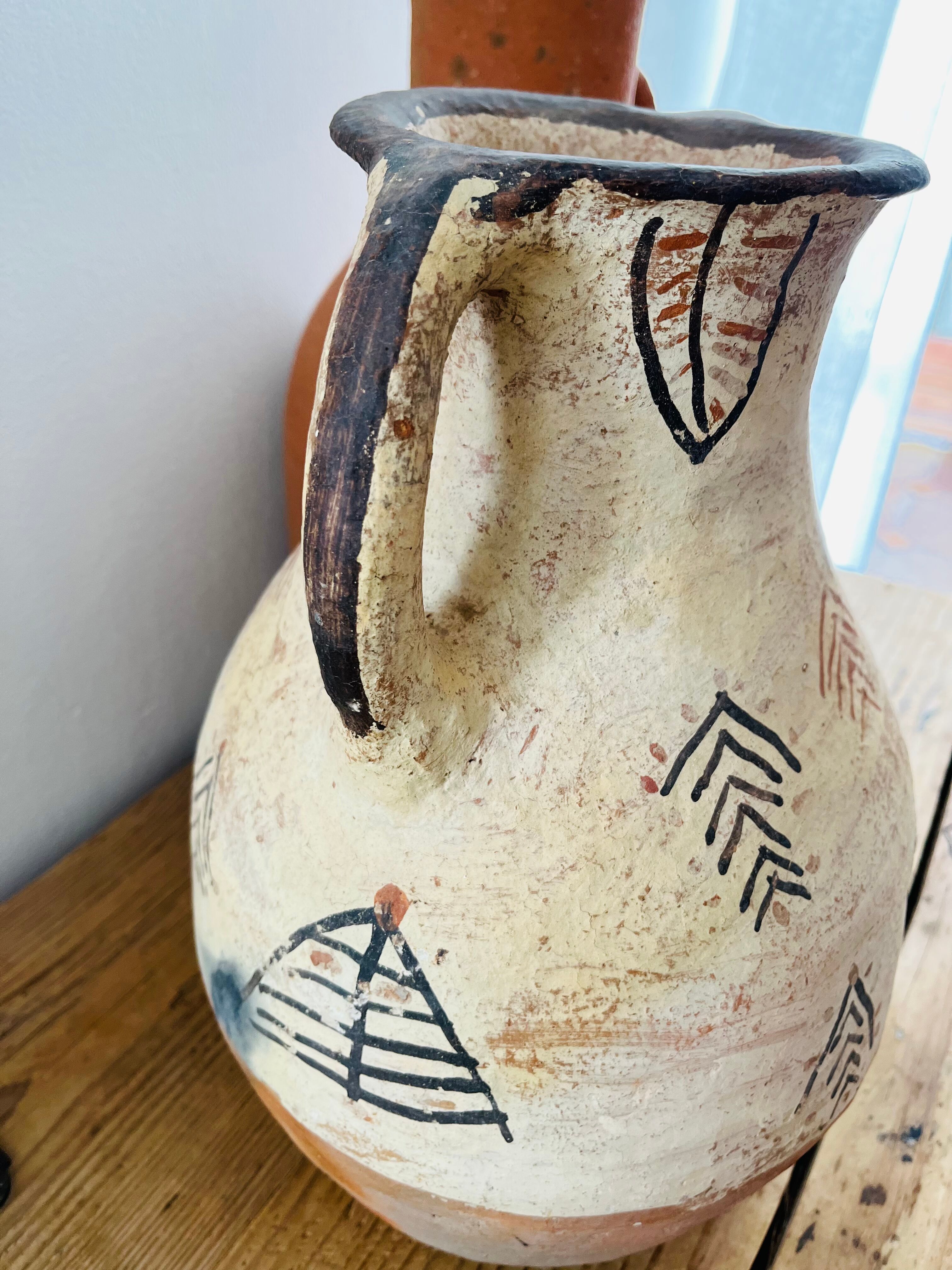 Moroccan terracotta jar