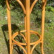 Vintage rattan bar stool from the 70s.