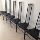 6 chairs vintage years 80
