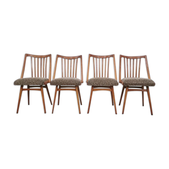 Set of 4 chairs by Antonin Suman