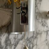 Sconce in brushed aluminum 70s