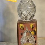 Crystal pear candy bowl