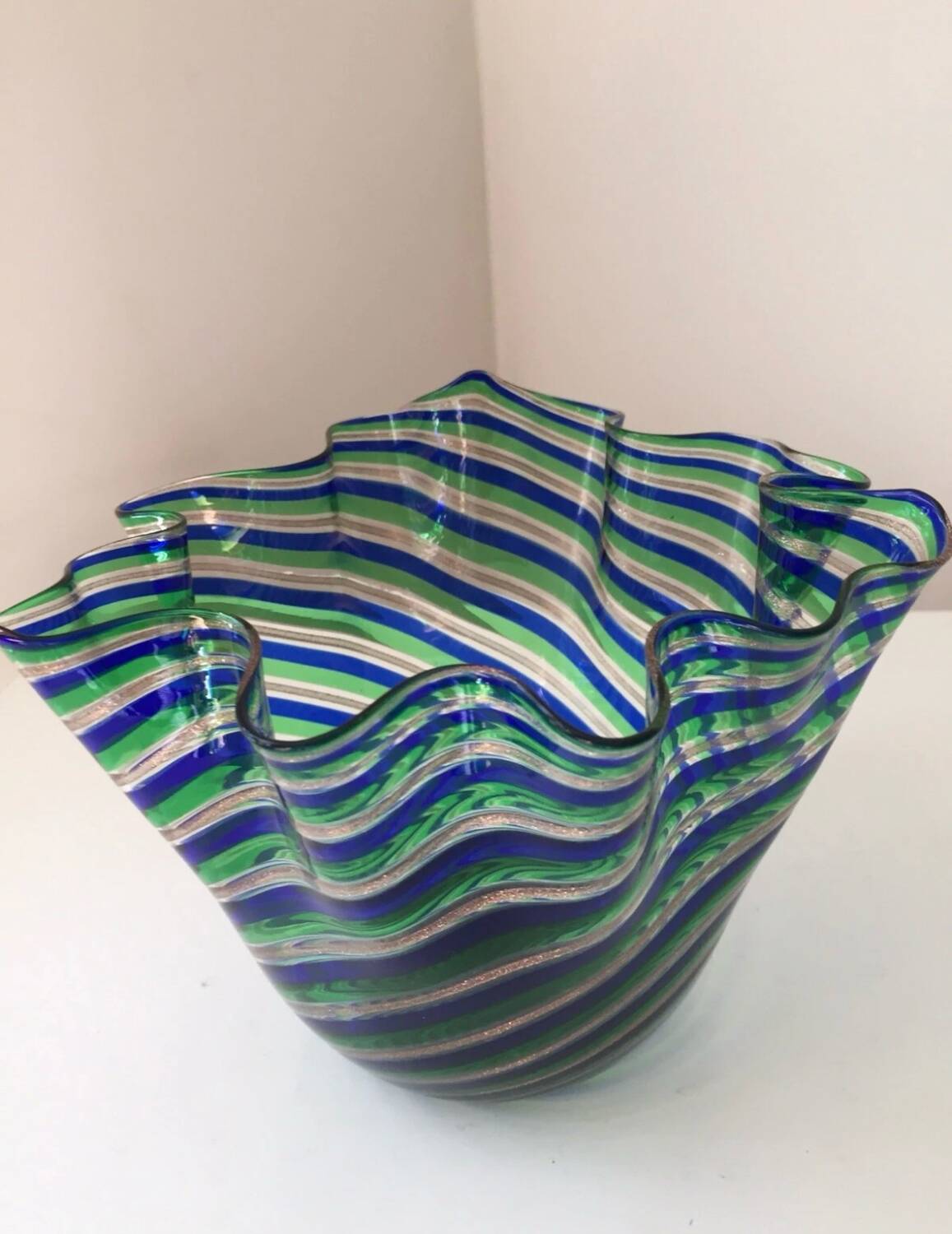 Murano glass vase Linea Valentina