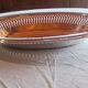 basket, silver-plated metal, moulded and chiseled with a gadrooned frieze
