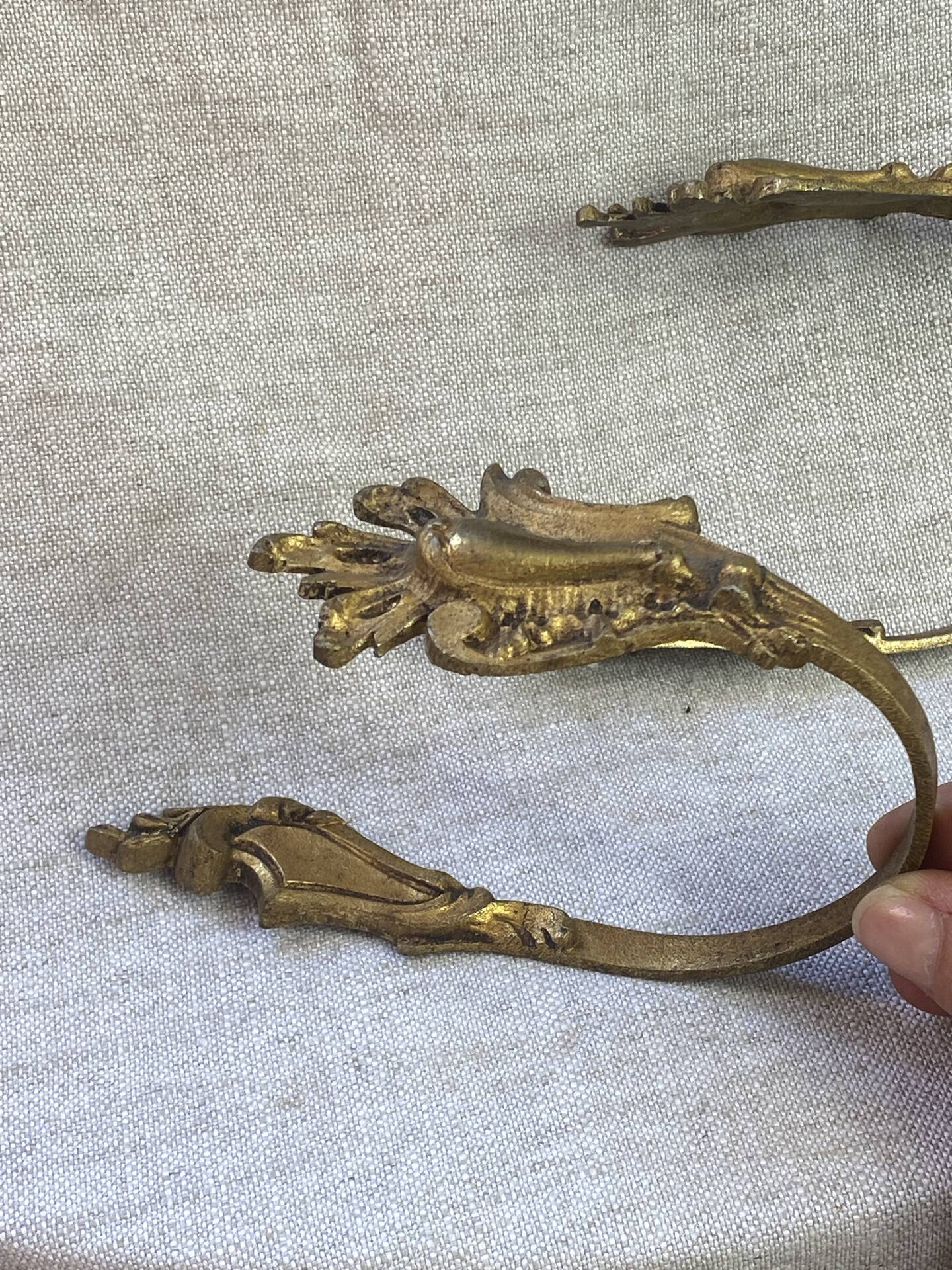 Bronze coat hooks