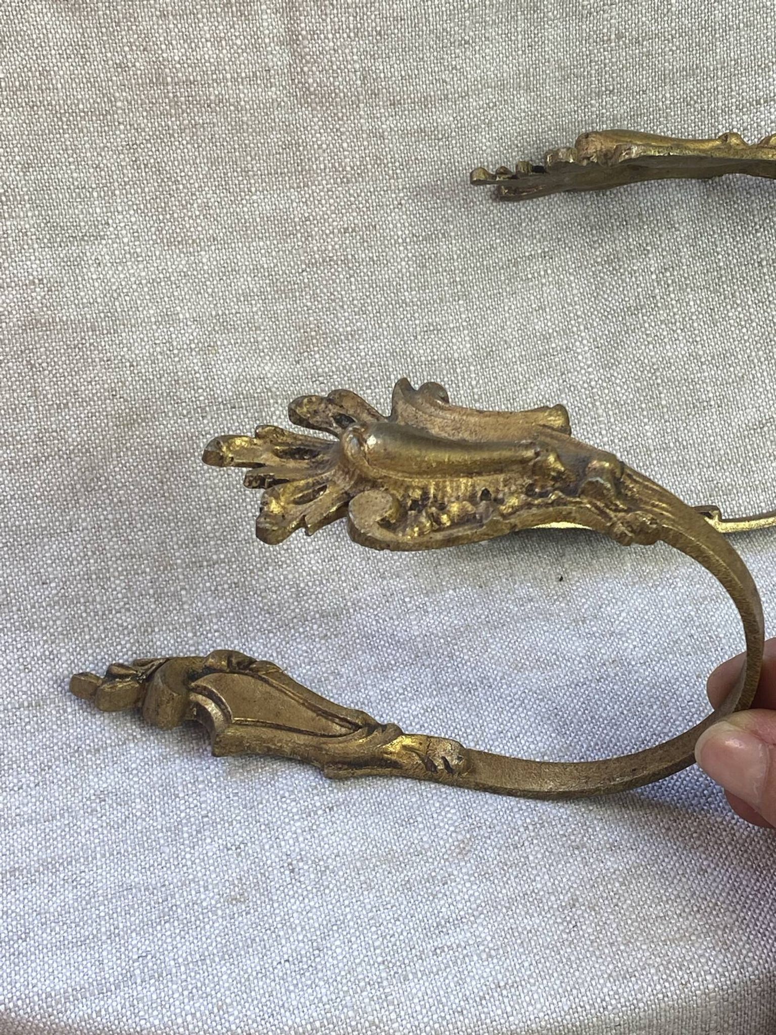 Patères en bronze