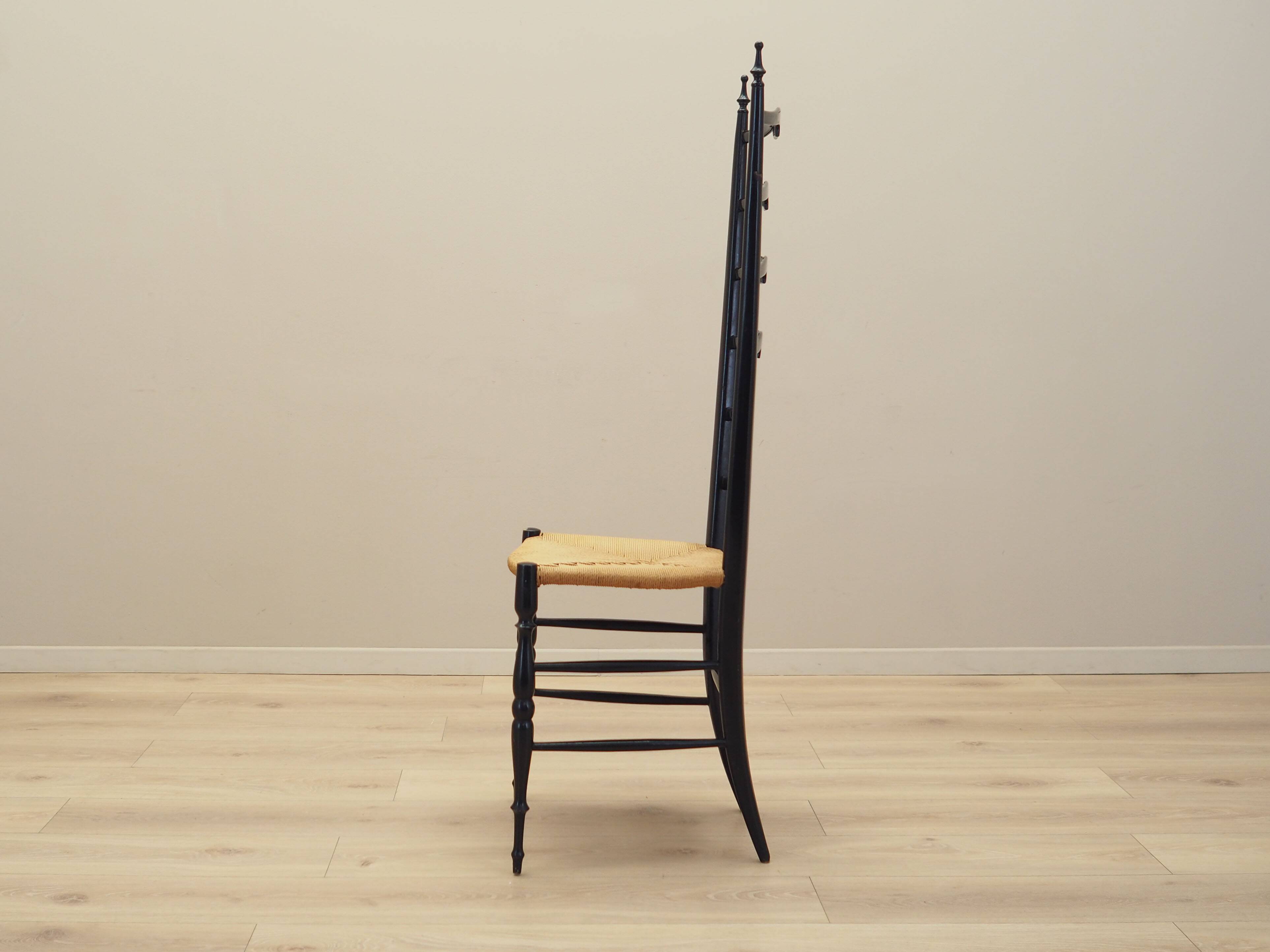 Beech chair, Italian design, 1950s, designer: Gio Ponti, manufacturer: Chia