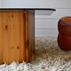 Lagun Ikea glass coffee table