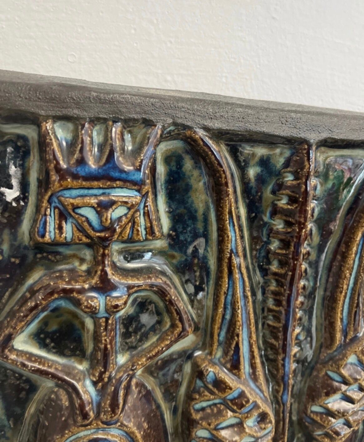 Ceramic Wall Plaque from Søholm Denmark