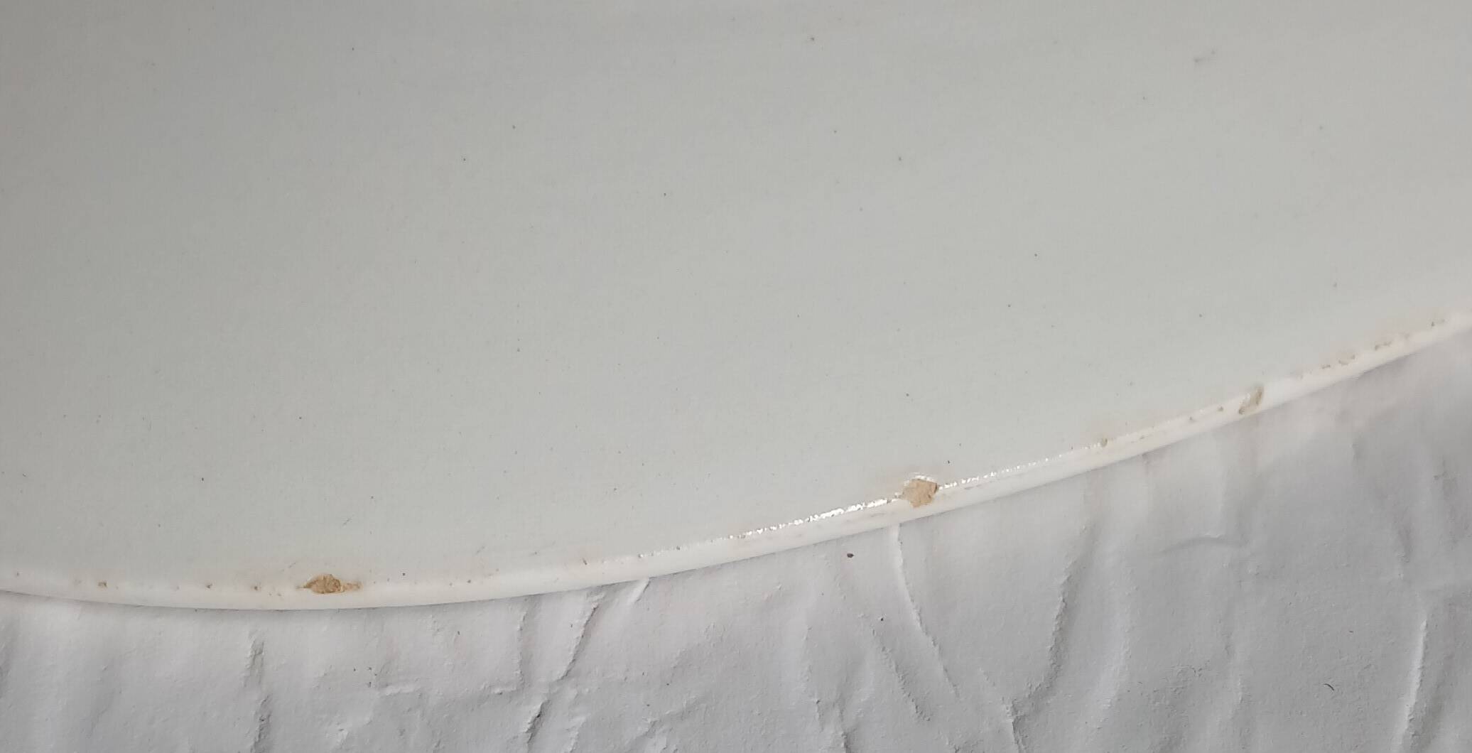 Plat en faïence de Gien modèle "Falaise", vers 1960