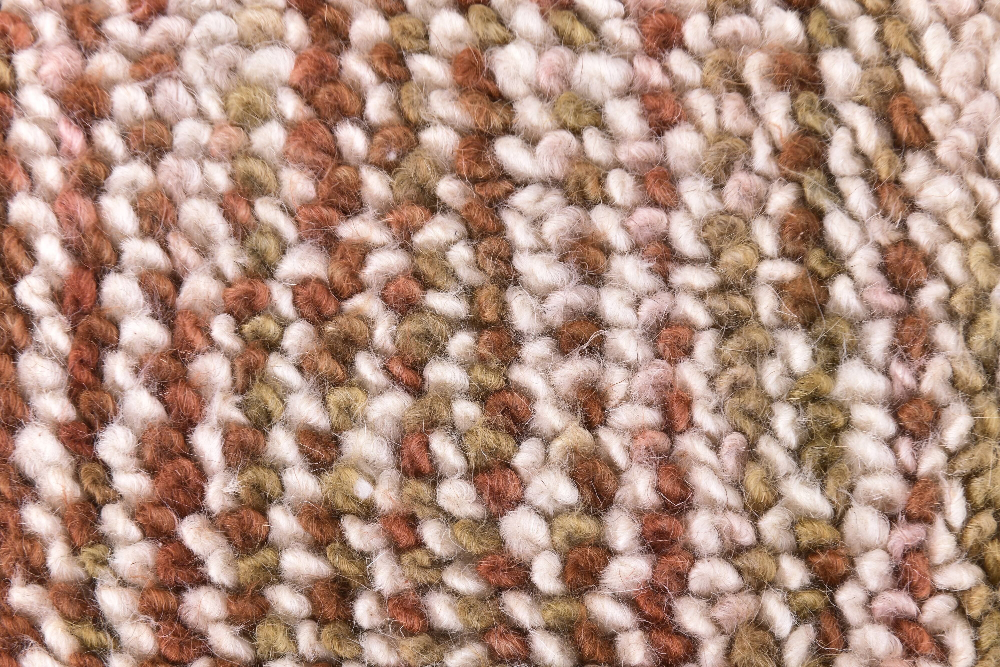 8x10 Terracotta Wool Turkish Vintage Rug, 269x300Cm