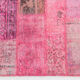 7x10 distressed pink turkish rug 300x208cm