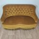 Velvet toad sofa