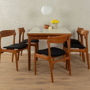 1950s dining chairs by Erik Buch for O.D. Møbler (set of 5)