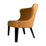 Armchair in imitation cook apricot color