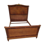 Bed style Louis XVI gilded bronze