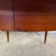 Scandinavian extendable round table in teak dia 110cm an60