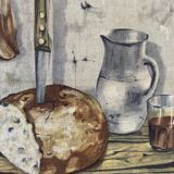 Nature morte signée