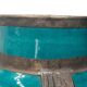 Vase en céramique émaillée turquoise du Moyen-Orient, début du XXe siècle