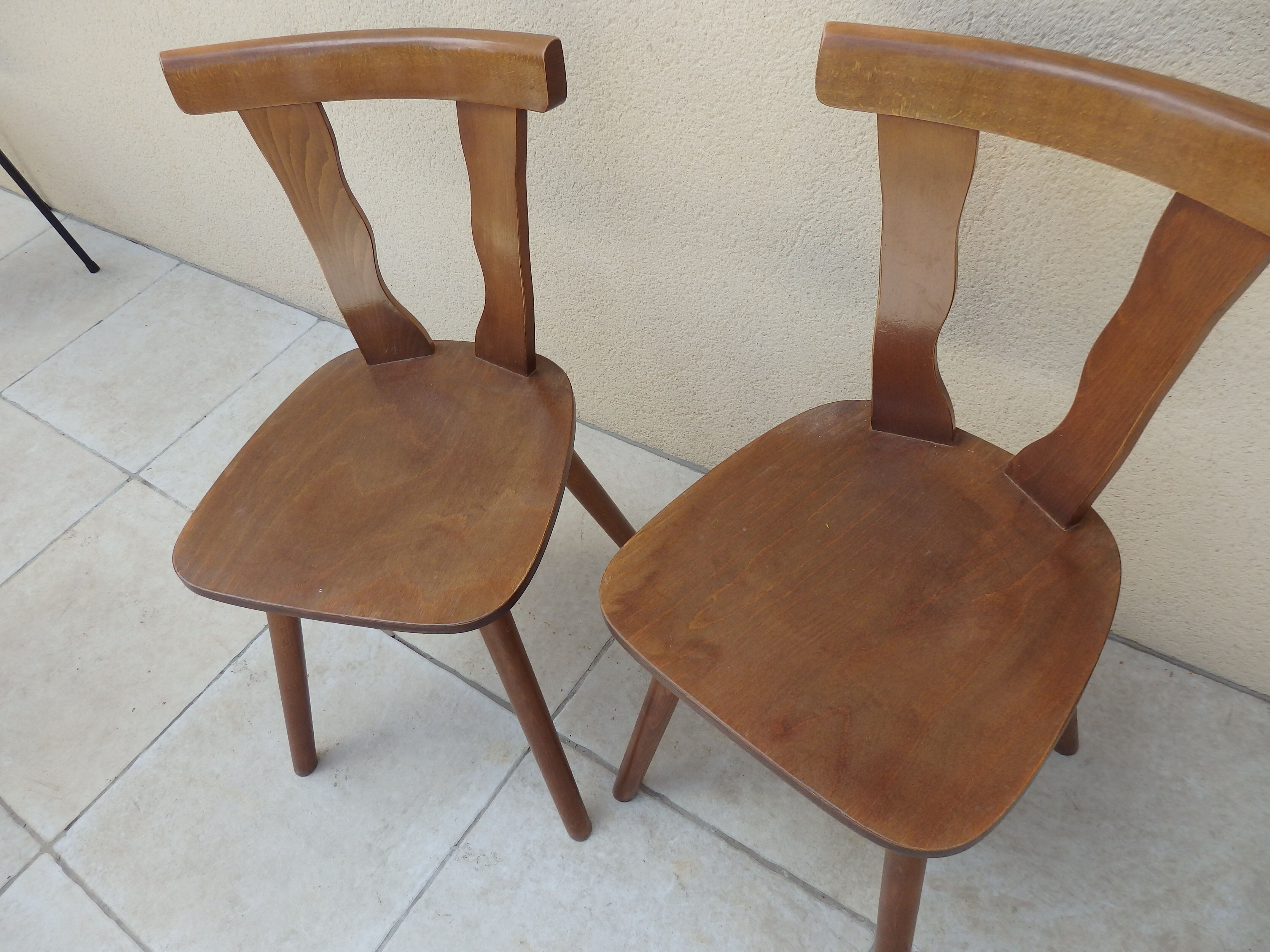 Pair of vintage chairs year 60