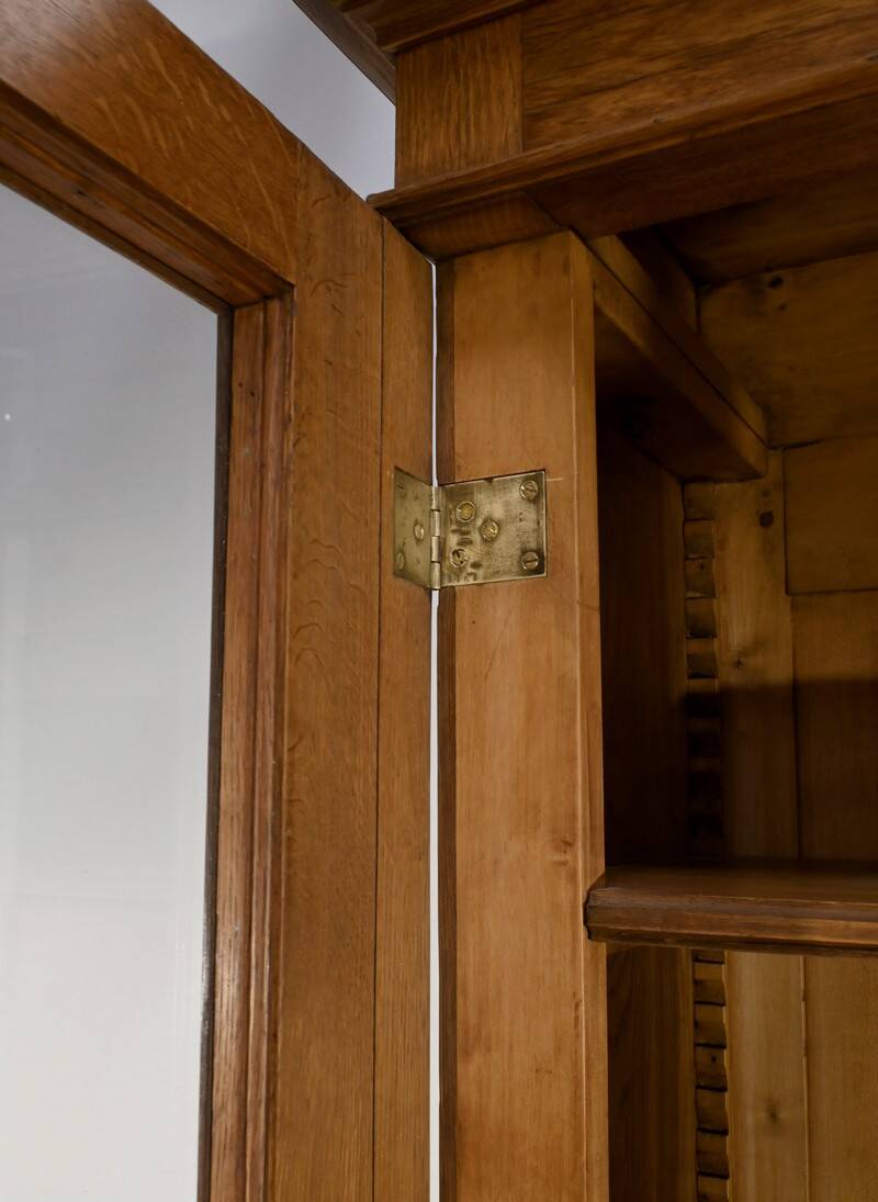 Bibliothèque Vitrine en Chêne, style Louis XVI – 1920