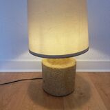 Reconstituted stone lamp 1970