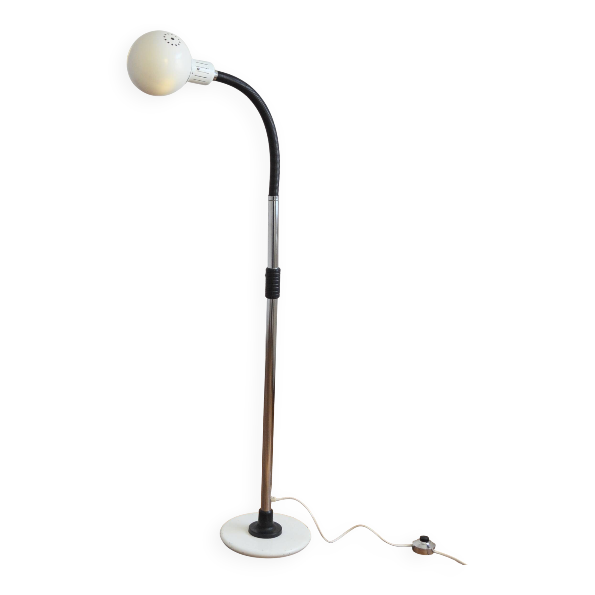 Floor lamp / Adjustable spotlight lamp 1970 vintage