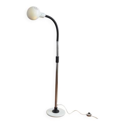 Lampe de sol / Lampadaire spot orientable 1970 vintage