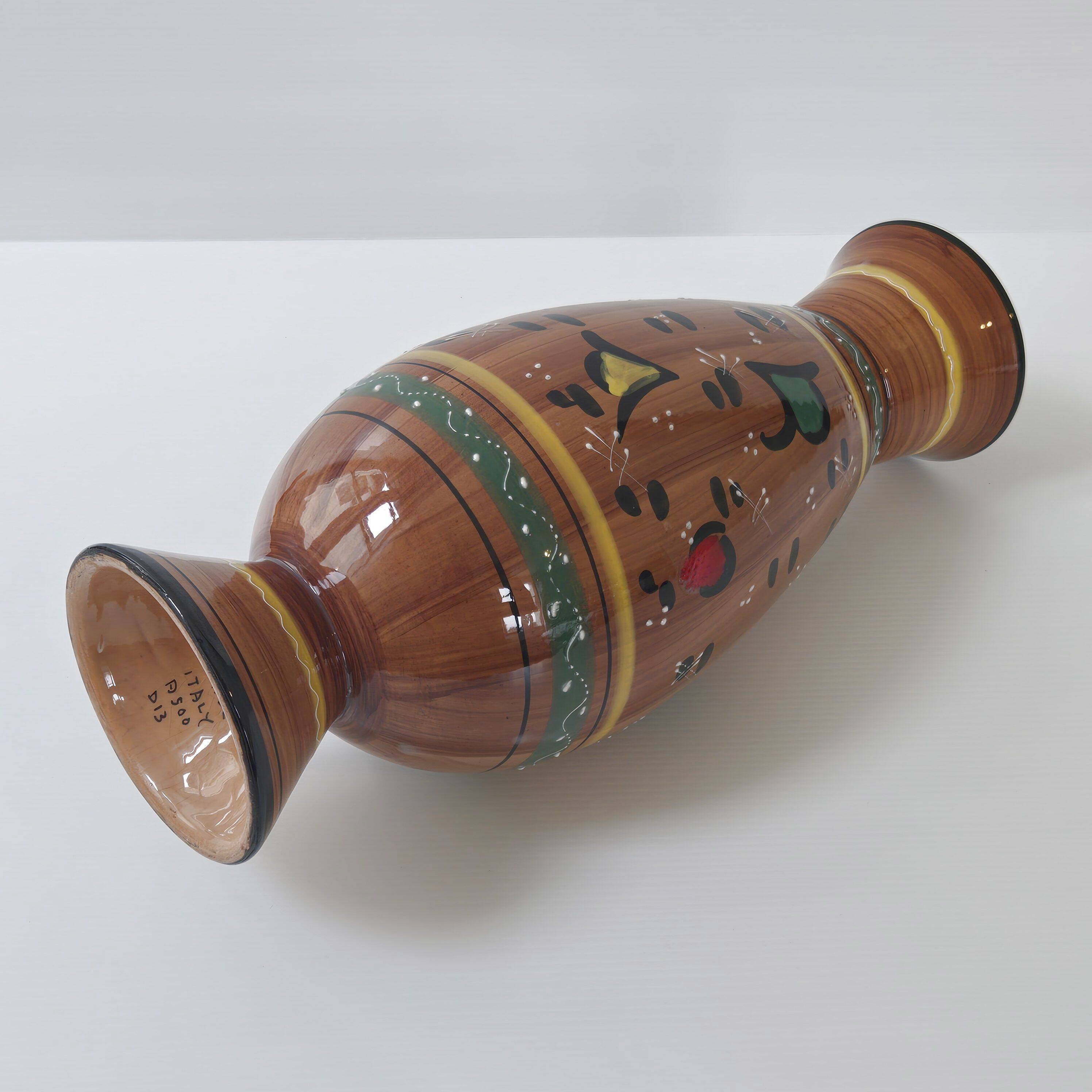 Vintage Italian Diabolo Vase, 1950s