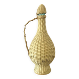 Vintage scoubidou bottle from the 60s