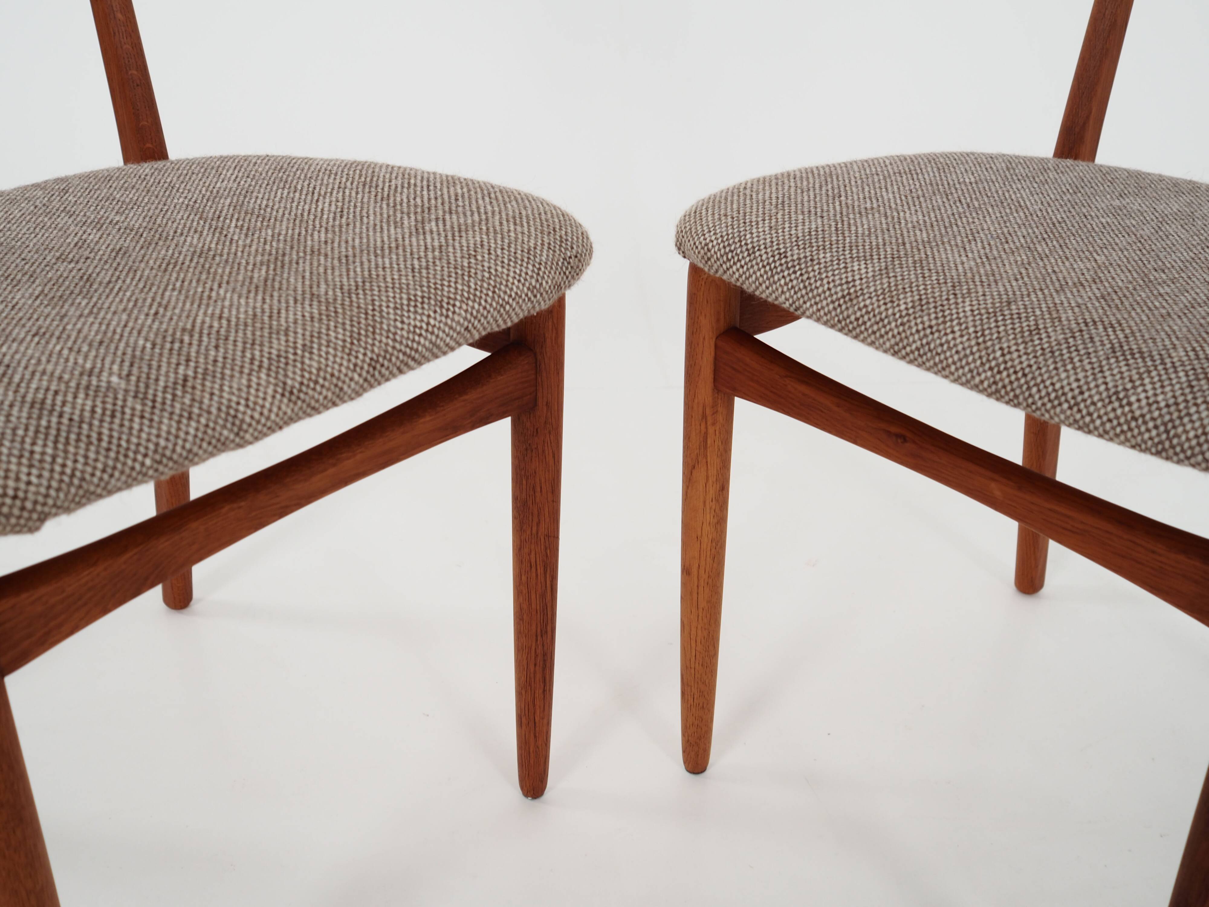 Teak chairs, 1970s design